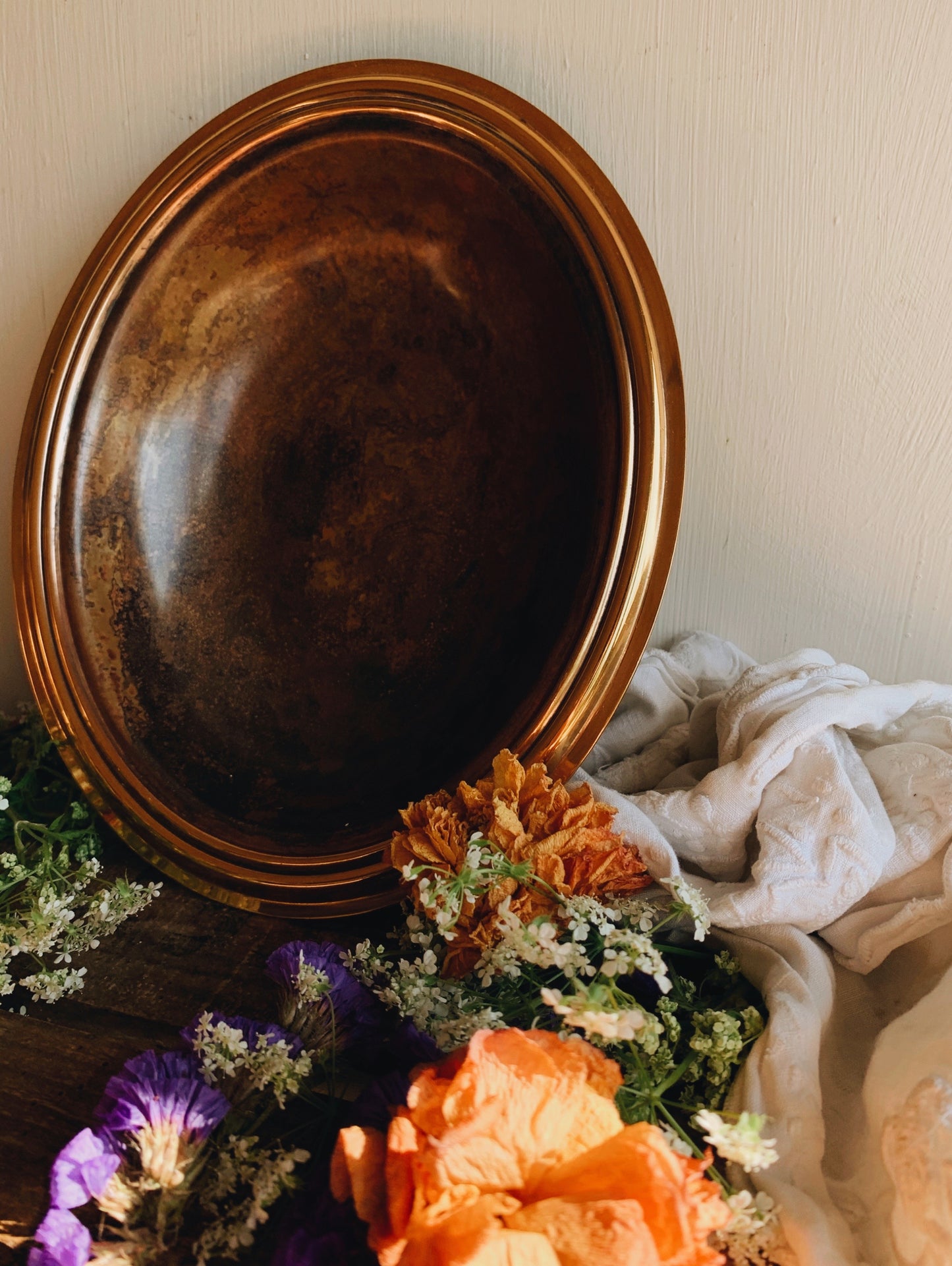 Vintage Metallic (brasses & Coppers) Bowl