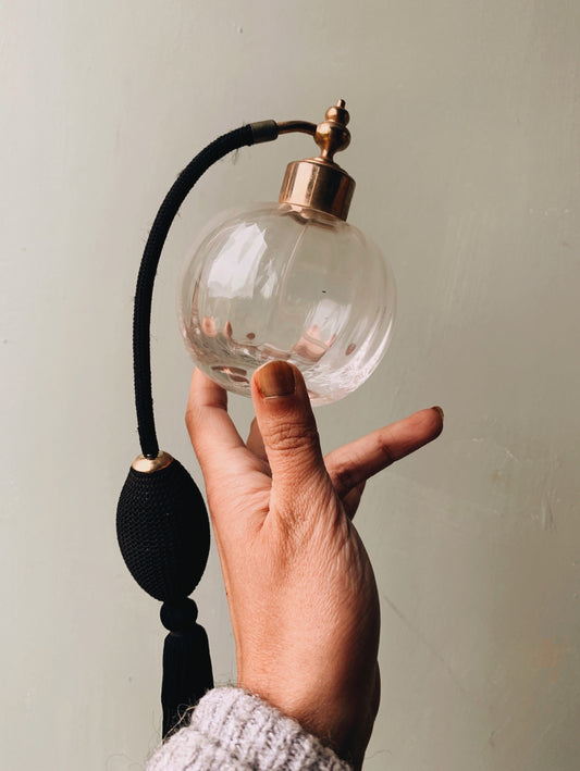 Vintage Perfume Bottle & Spray
