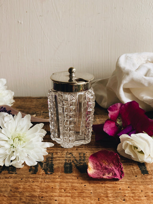 Antique Glass Pot
