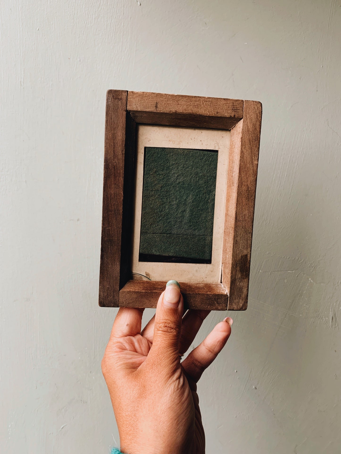 Antique 1800’s Wooden Frame ~ stamped