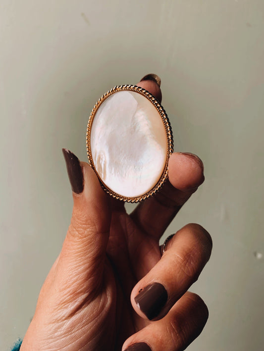 Vintage Pearl Brooch