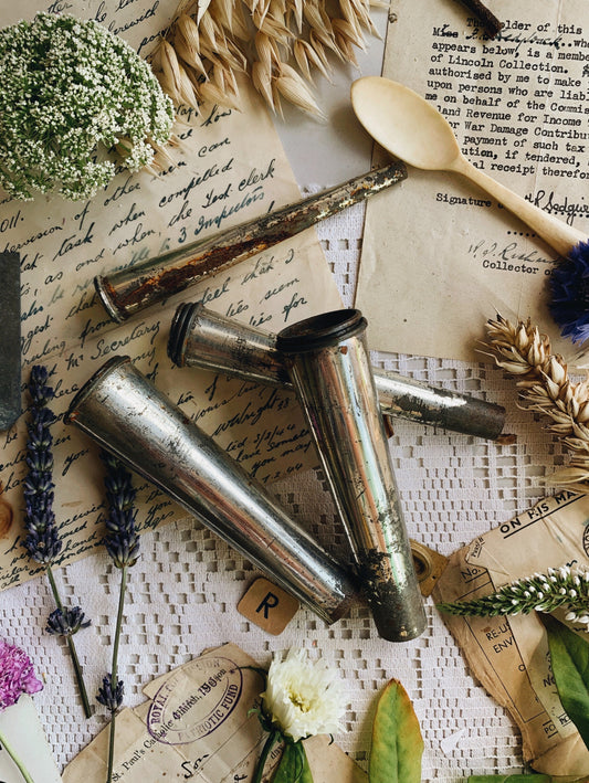 Eight Vintage Pipping Nozzles
