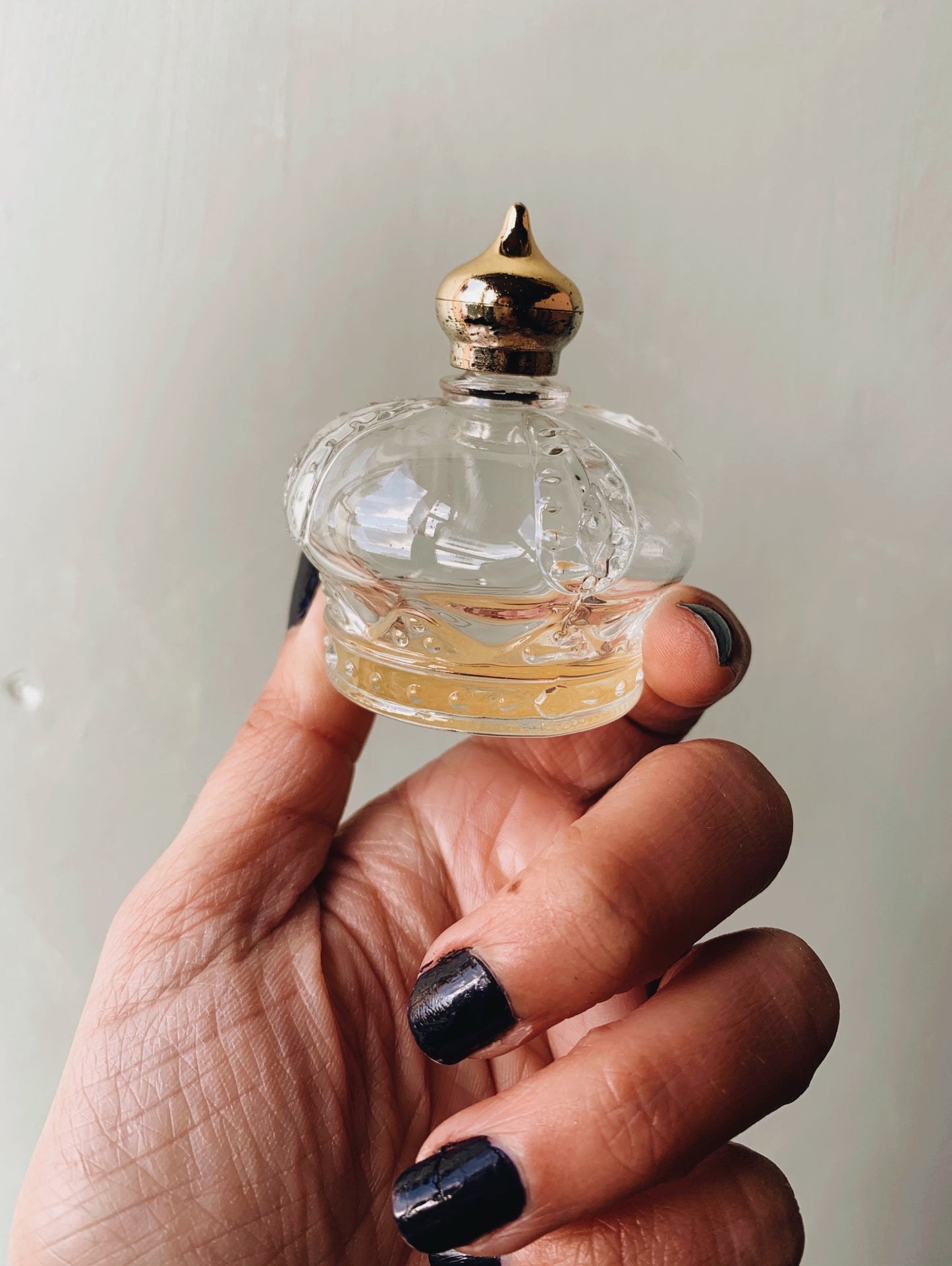 Vintage Crown Perfume Bottle