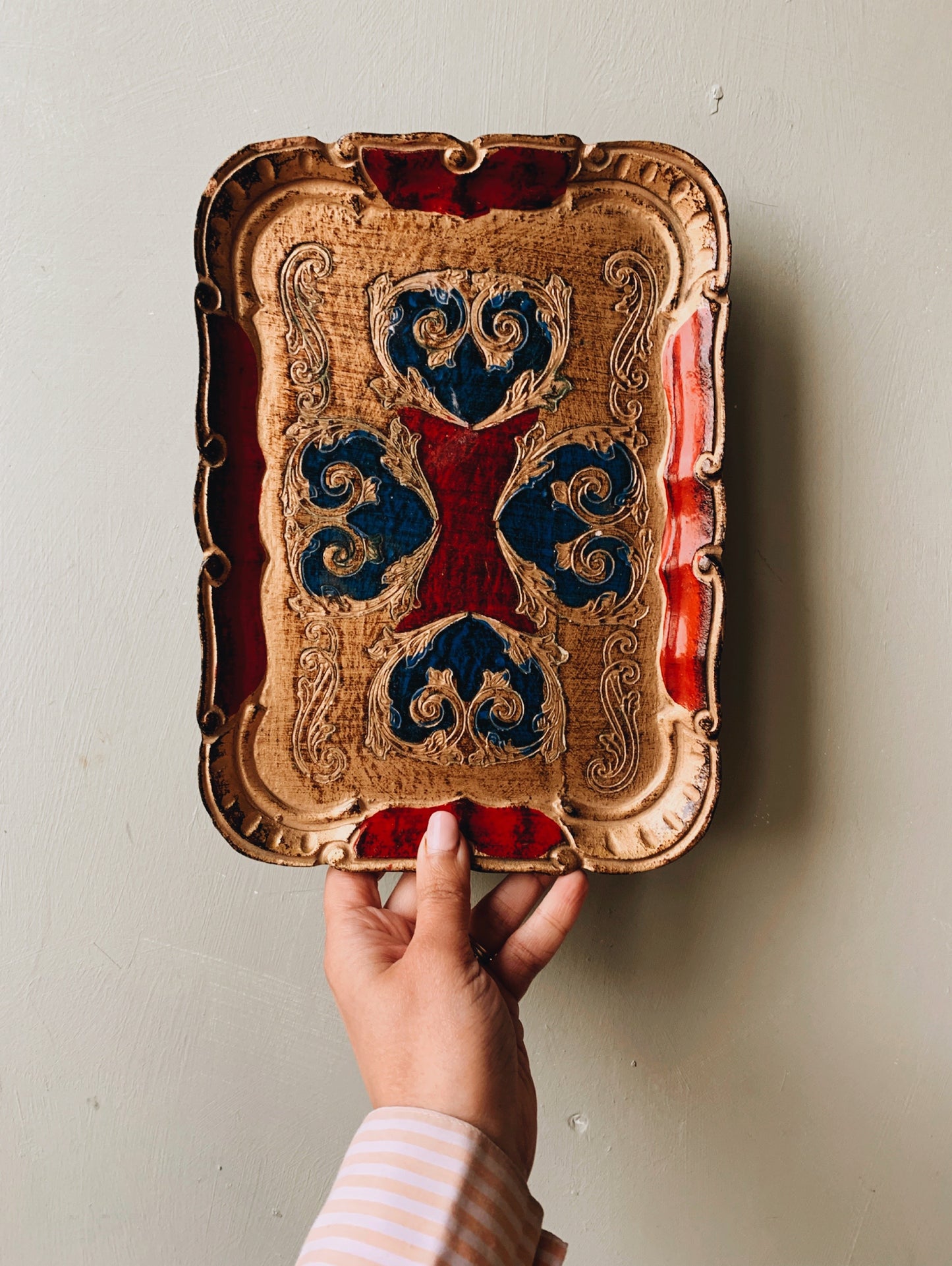 Vintage Florentine Tray