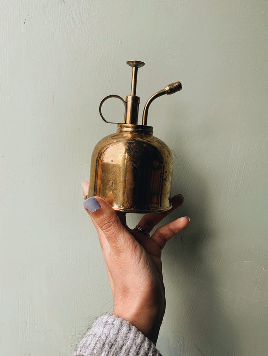 Vintage Brass Spray Can