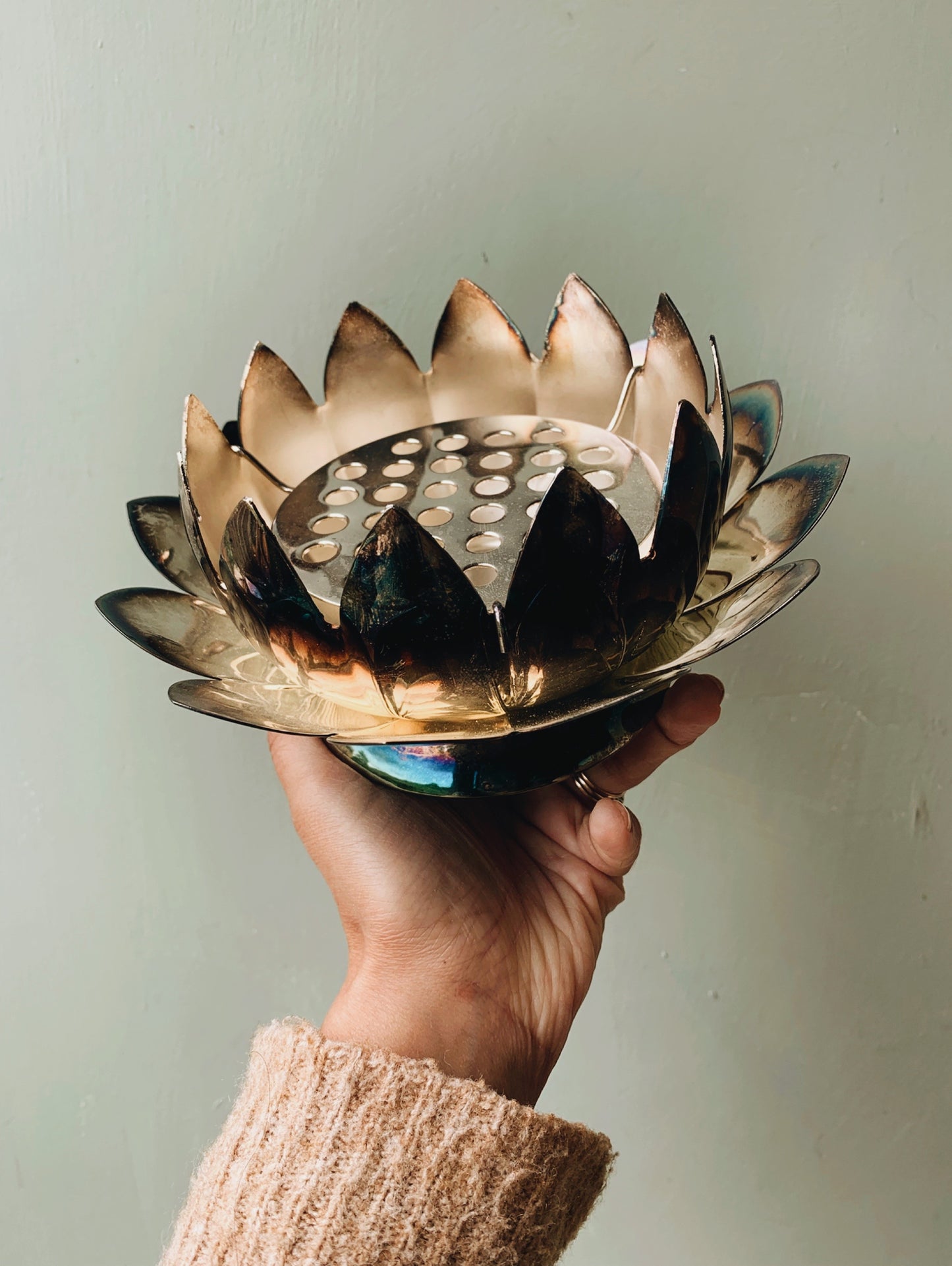 Oriental Lotus Flower Holder (ditch frog style)
