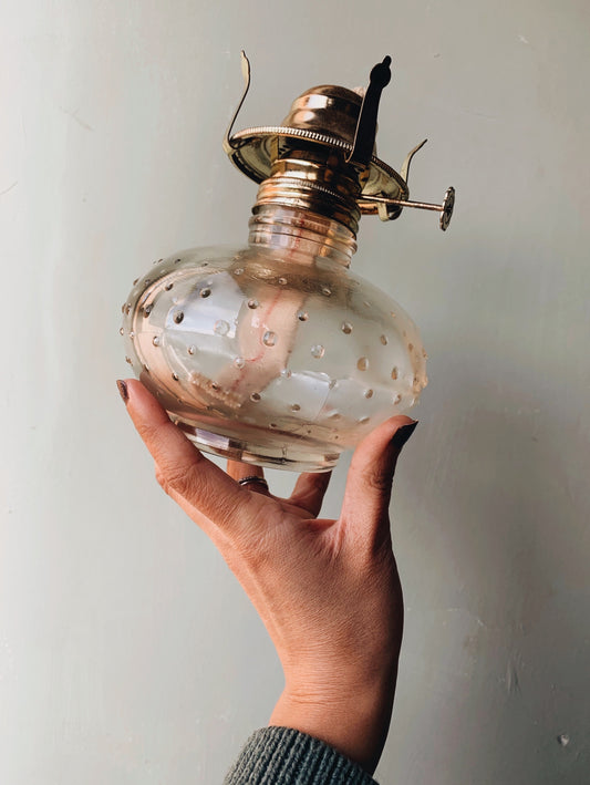 Vintage Glass Oil Burner
