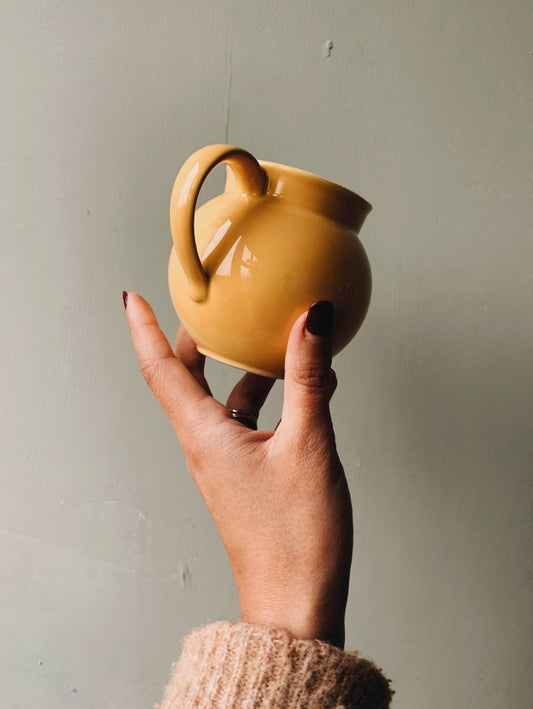 Vintage Yellow Jug