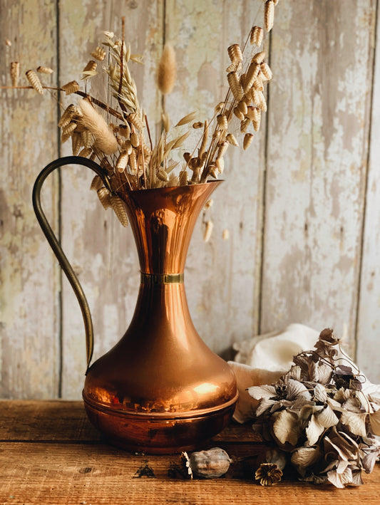 Vintage Rustic Copper / Brass Jug