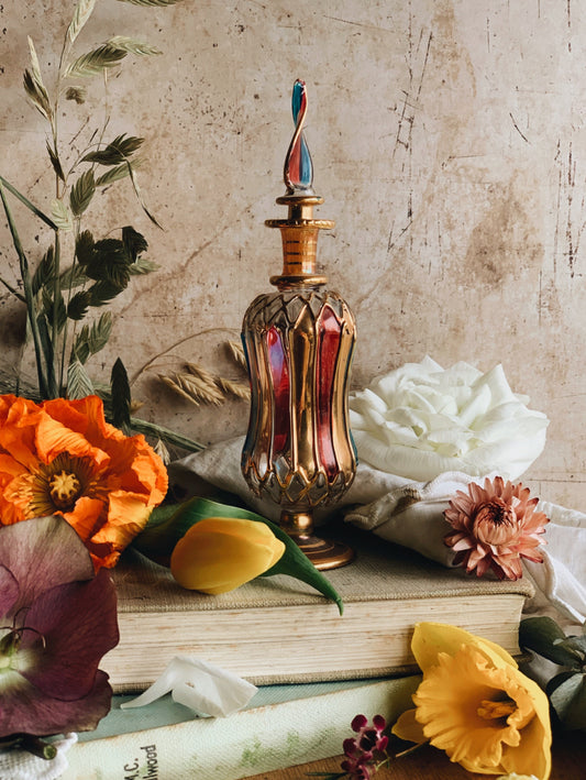 Vintage Glass Perfume Bottle