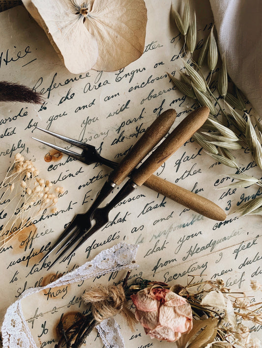 Rustic wooden Cocktail Forks (sold separately)