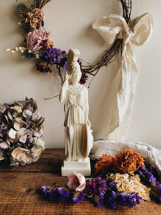Vintage Athena Statue