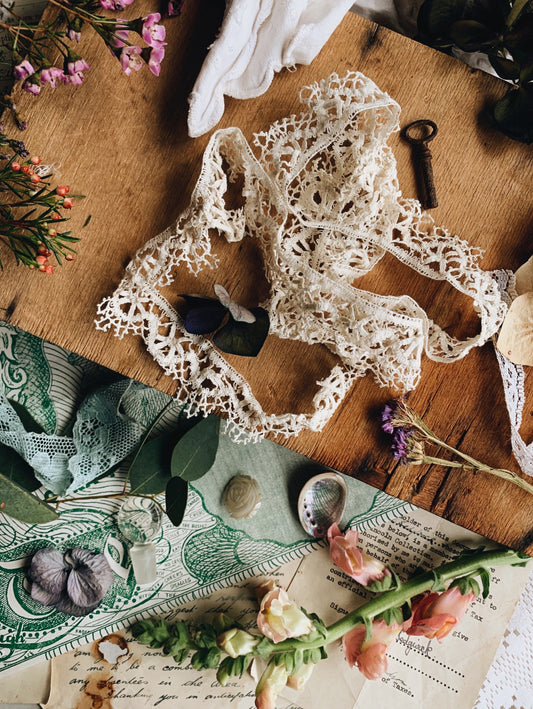 Antique Tatty Lacey