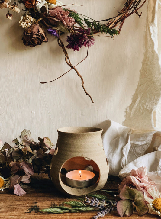Rustic Hand~thrown Ceramic Holder
