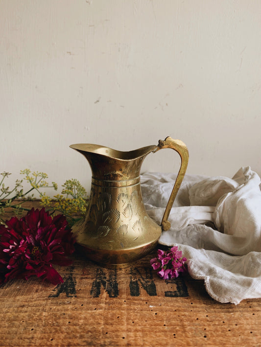 Vintage Brass Jug