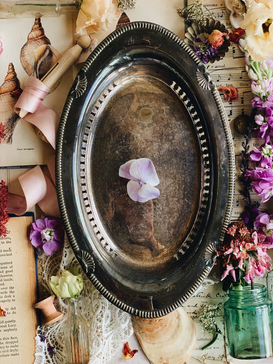 Vintage Silver Dish