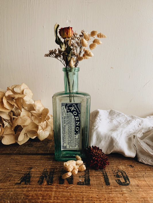 Antique Korno Apothecary Bottle
