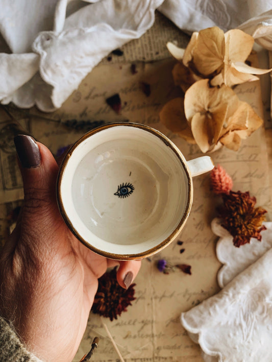 Rustic European Night Cap Cup (two available and sold separately)