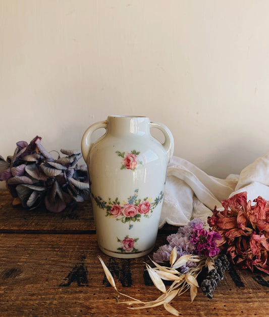 Vintage Rose Posy Urn