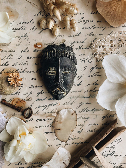 Antique Resin Head