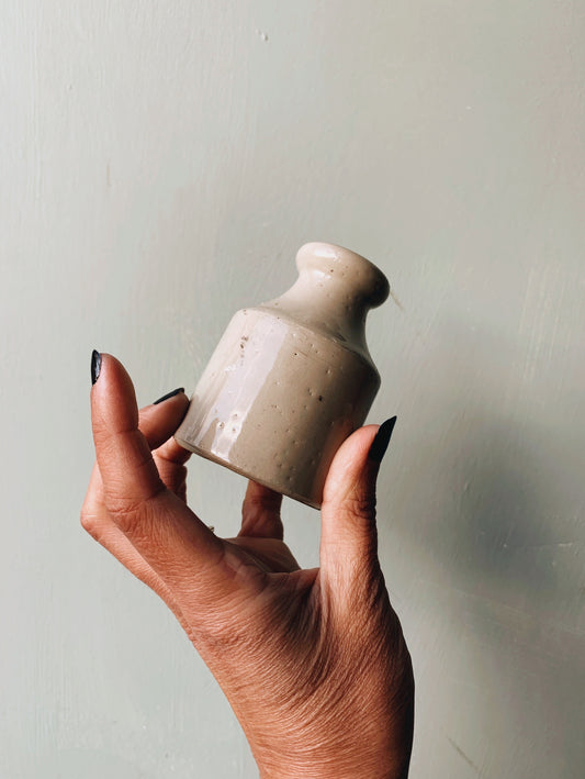 Antique Early 1900’s Cream Stoneware