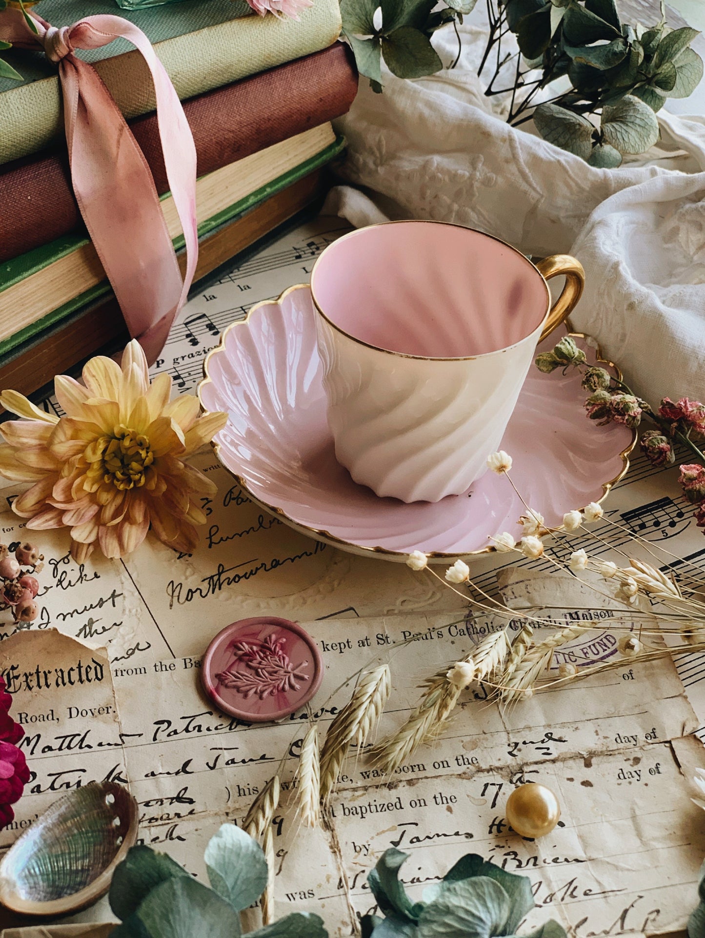 Early 1900’s Antique A.Jenkinson Cup & Saucer Limoges (sets sold separately)