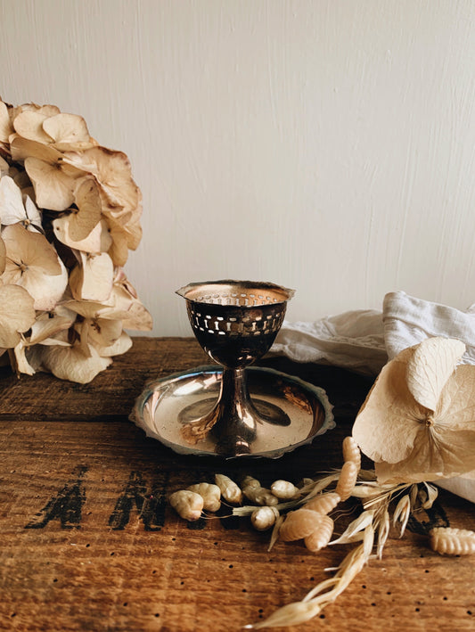 Vintage EPNS Candle Holder