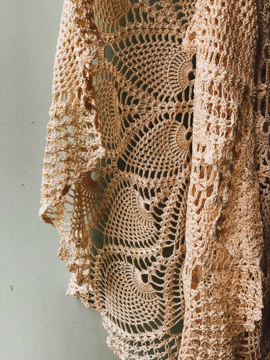 Large Crochet Textile