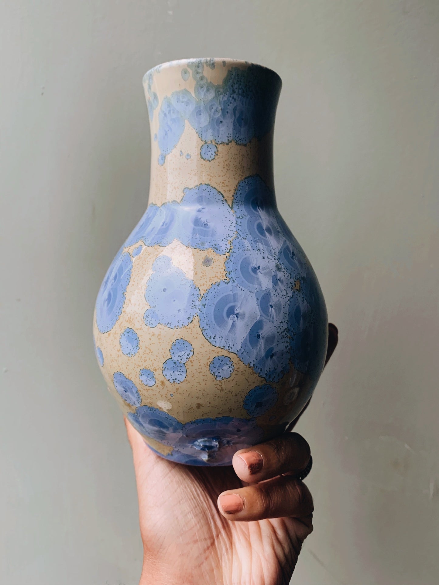 Vintage Speckle Vase