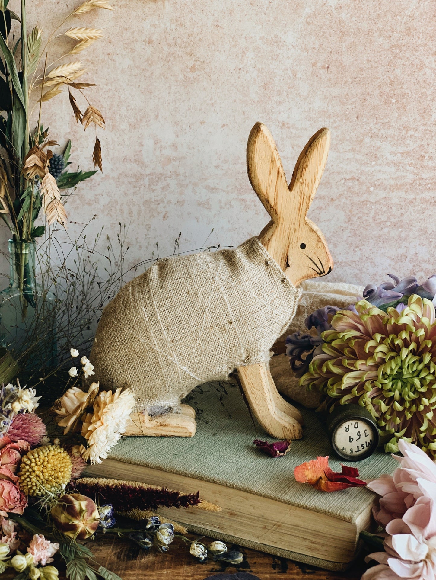 Rustic Wooden Rabbit