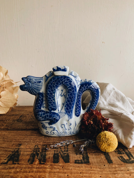 Vintage Dragon Decorative Tea Pot
