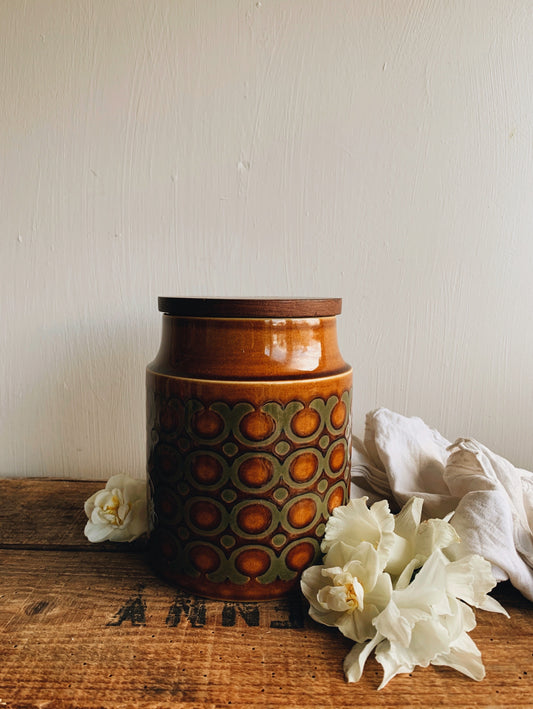 Retro Hornsea Storage Jar (caddy)
