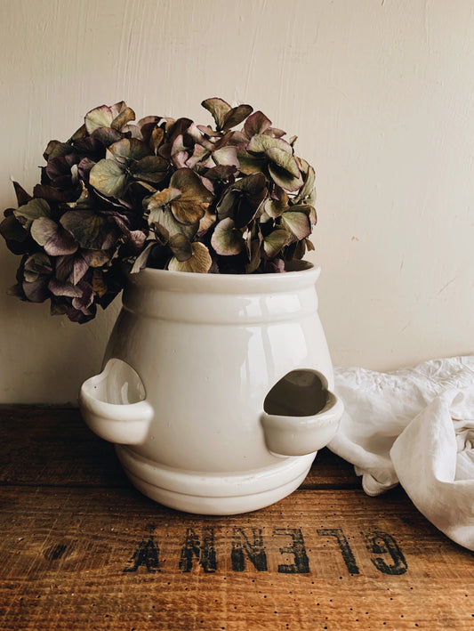 Rustic White Planter