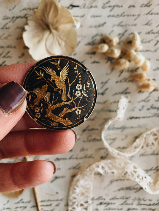 Vintage Bird Brooch