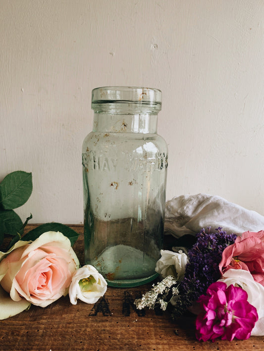 Antique Hayward’s Glass Vase