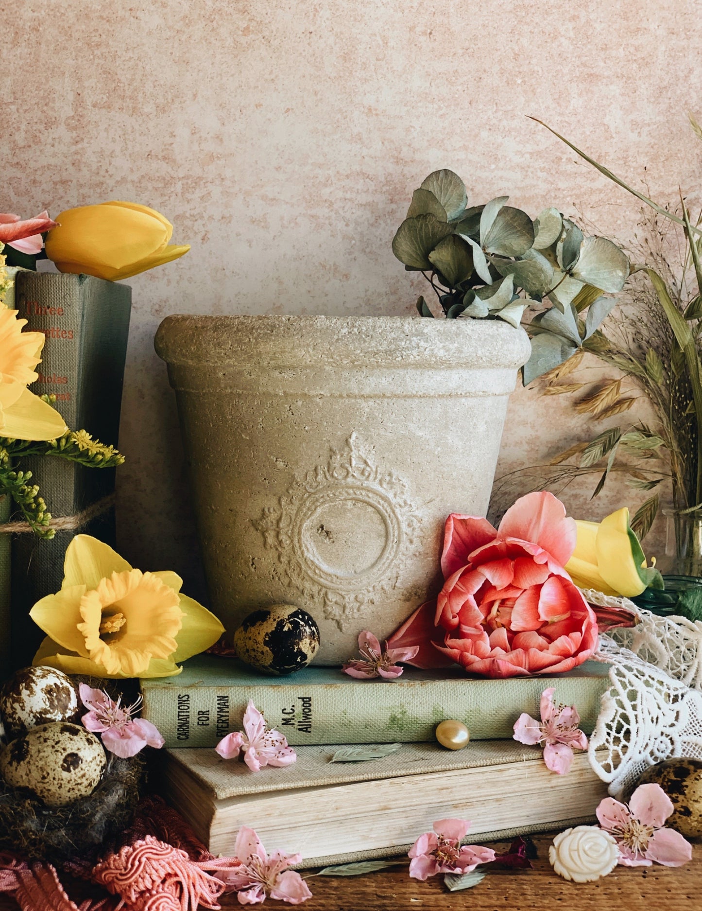 Rustic Relief Planter