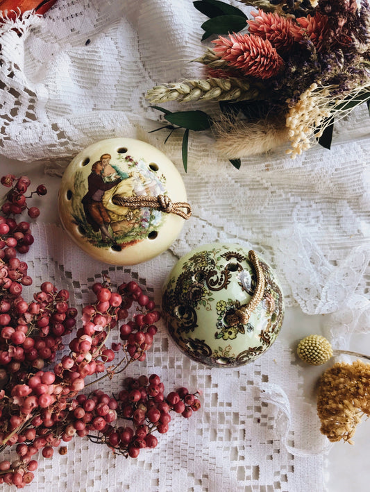 Two Vintage Pompanders