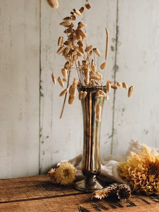 Antique Victorian Silver (plated) Vase