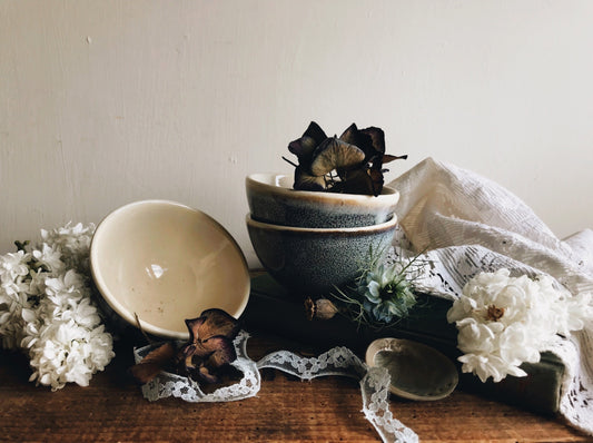 Blue Speckle Bowls (sold separately)