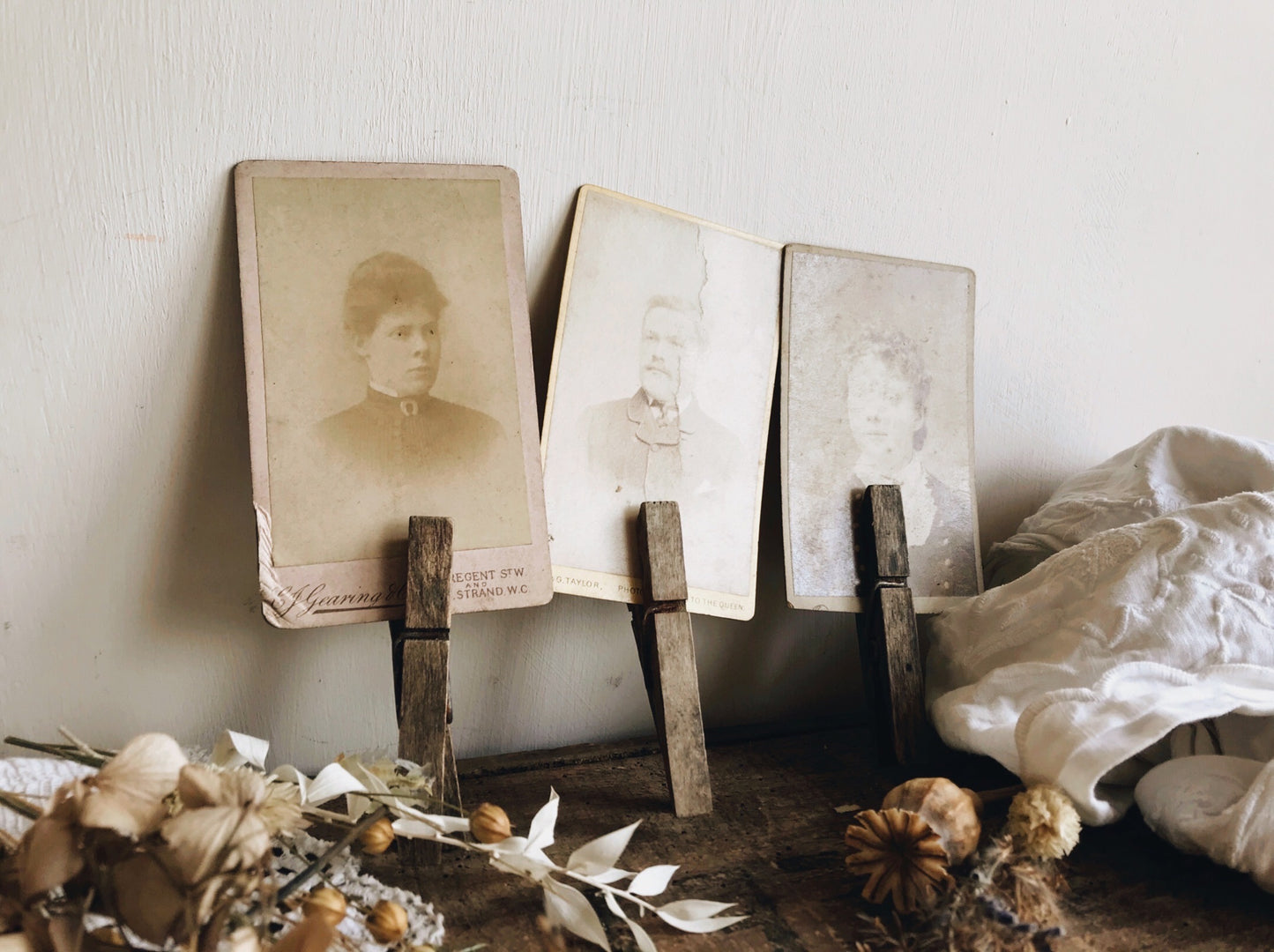 Three Antique Photographs (Early 1900’s)