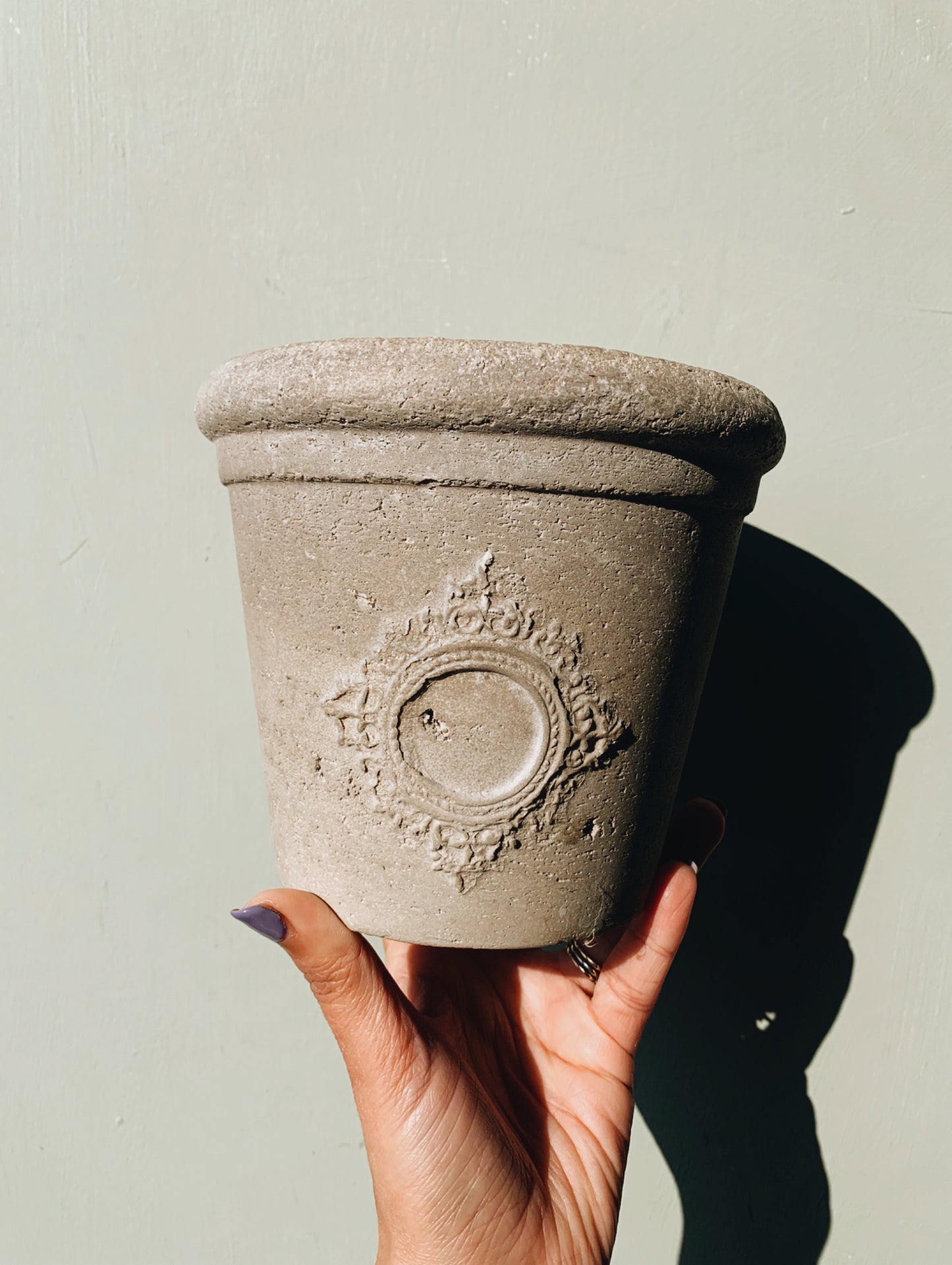 Rustic Relief Planter