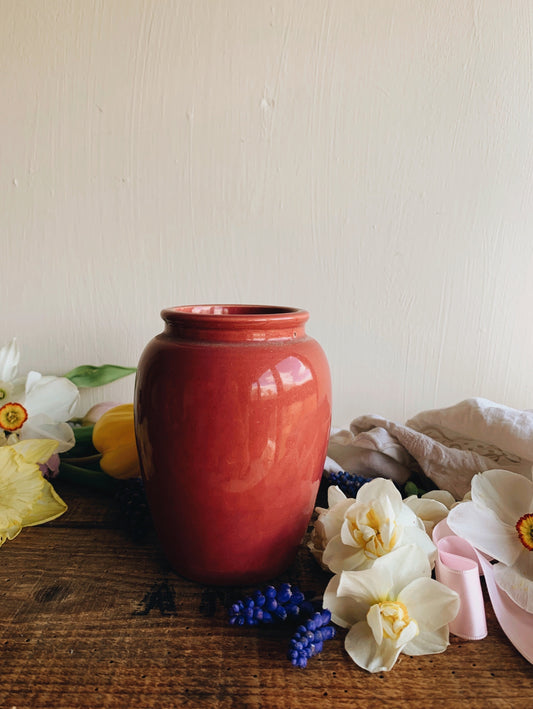 Antique Pink Polish Pot