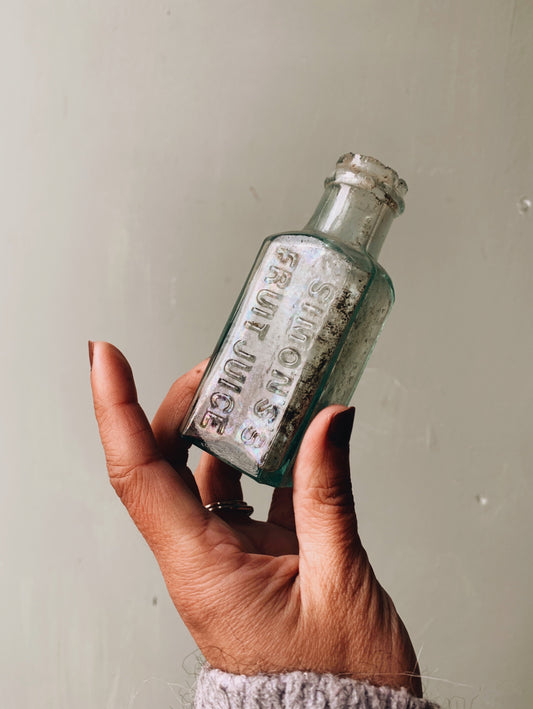 Antique Fruit Juice Bottle