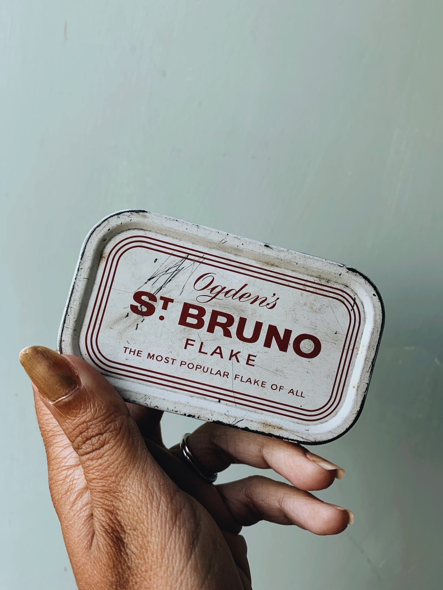 Vintage St Bruno Tin