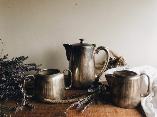 Vintage 1950’s E P N S Coffee Set (sold separately)