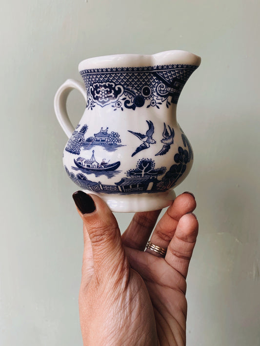 Vintage Churchill Oriental Swallows Jug