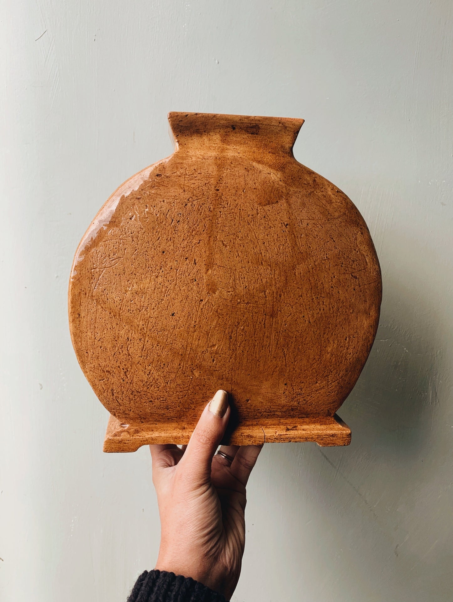 Rustic Hand~thrown Vase (UK Shipping only)