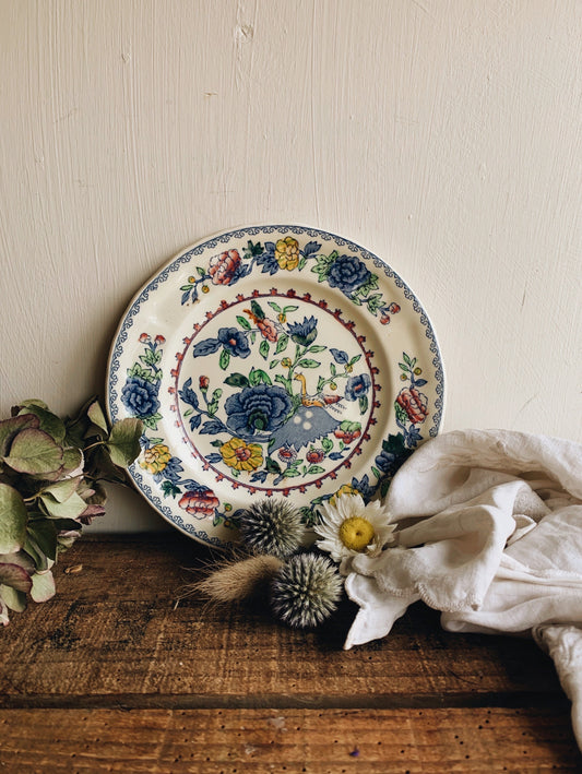 Vintage Mason’s Decorative Small Plate / Saucer