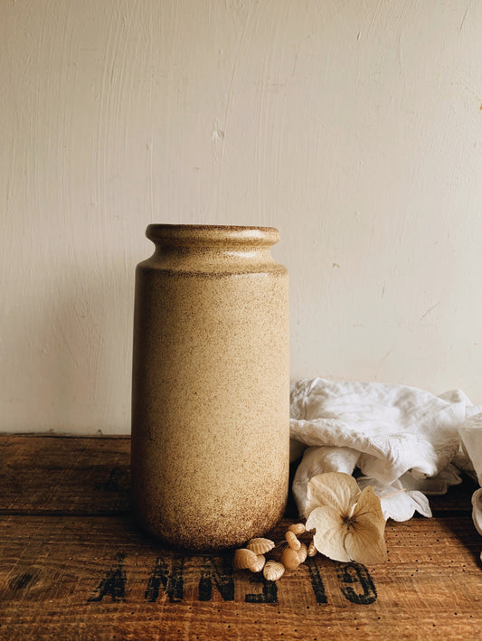 Vintage Rustic Speckle Vase