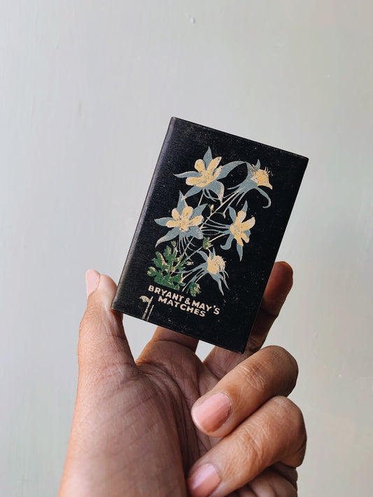Vintage Floral Matchbox Holder